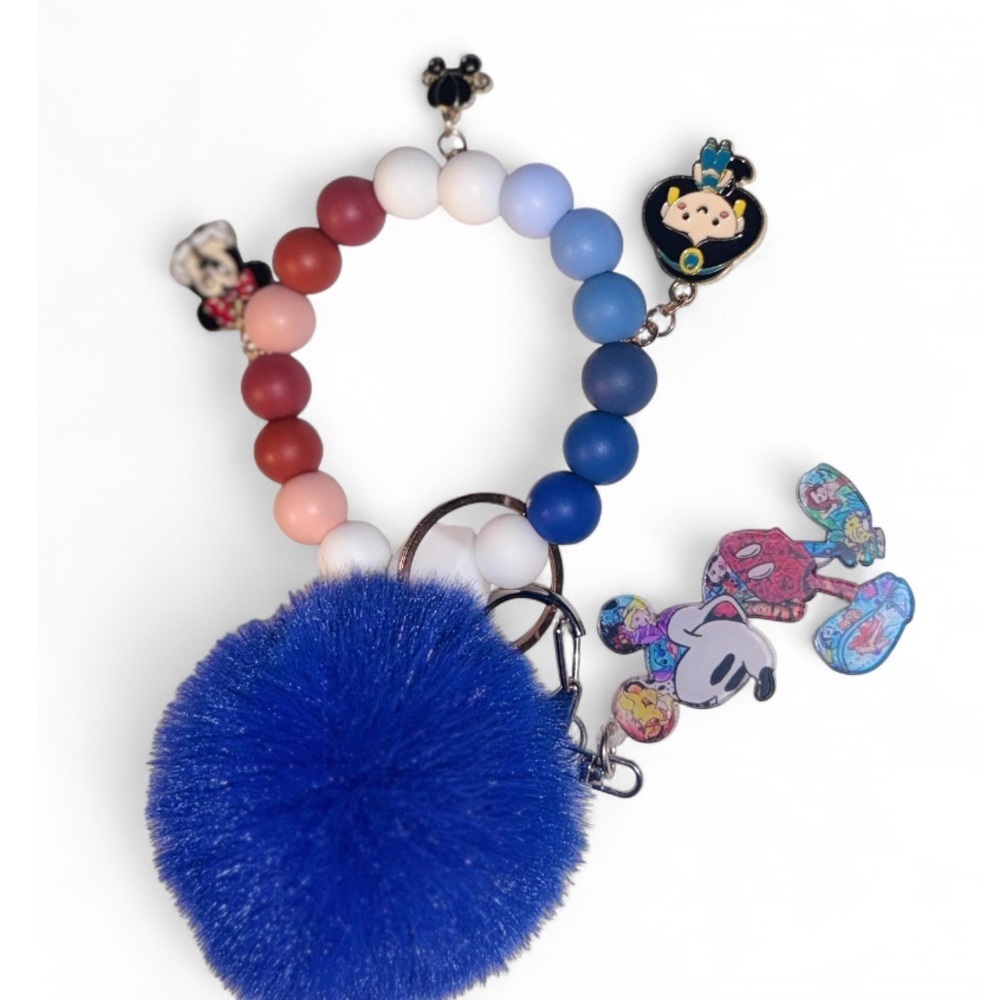 100 Years of Mickey (6th Edition) Women’s Silicone Beaded Keychain - Picture 7 of 7